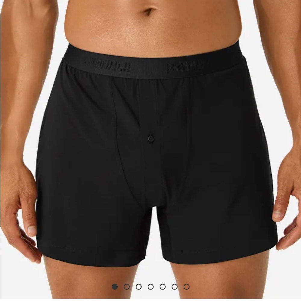 NWT Bombas Black Cotton Modal Blend Boxer - New - Set of 3